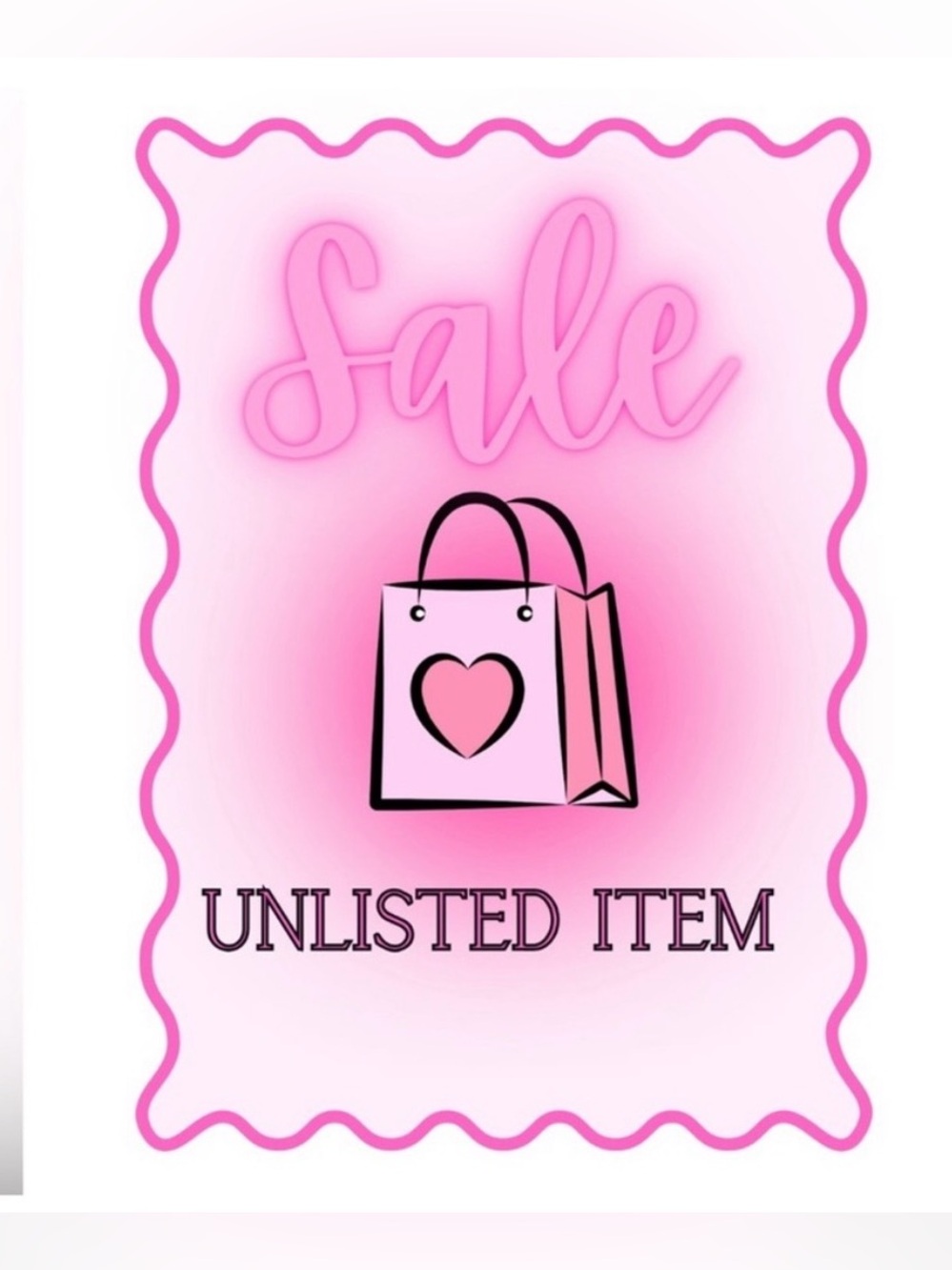 Unlisted Items Live SHOW Sizes XS-3X items describe during show
